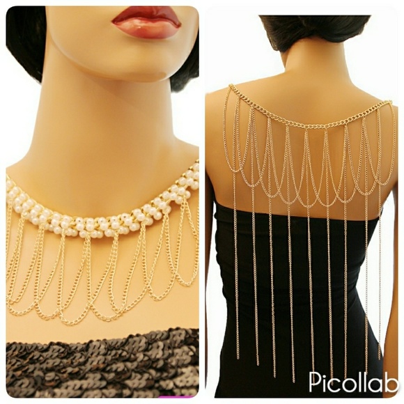 3-Way Body Chain Necklace - Picture 3 of 6